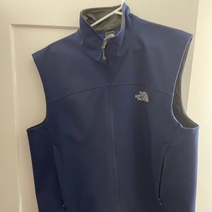 The North Face apex navy blue vest. Size XL